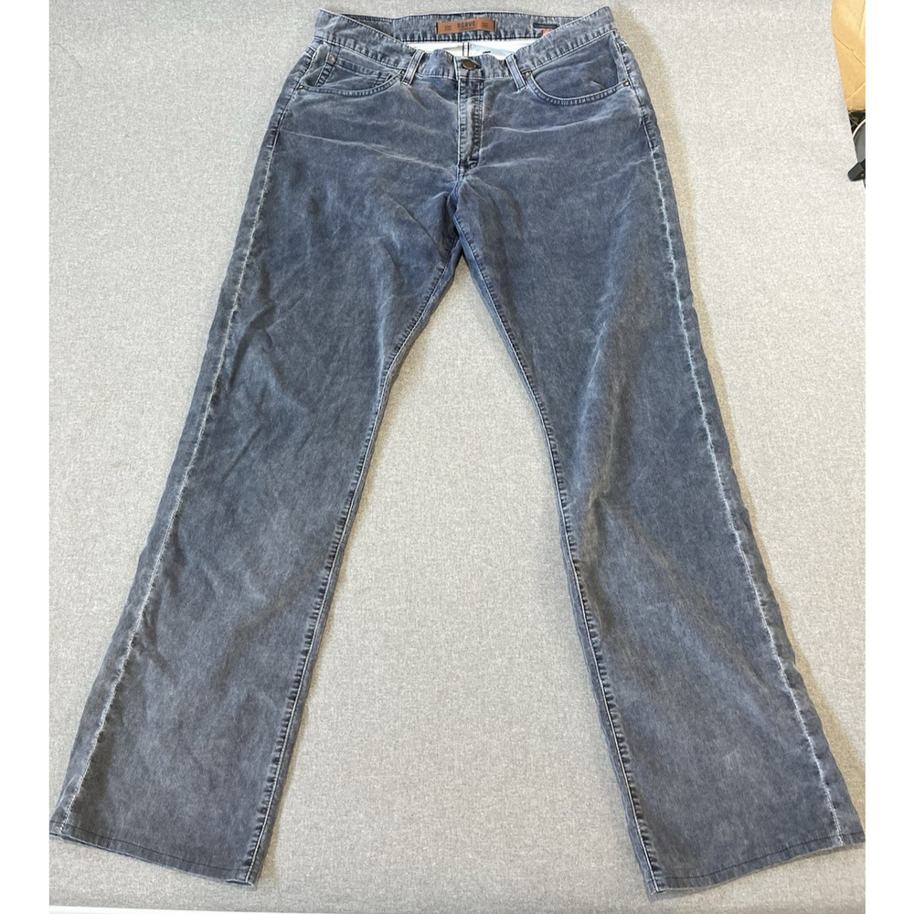 Agave Jeans Mens 36X35 Blue Gringo Tuscan Corduroy Classic Straight USA 12-742